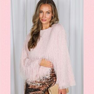 🌸Vine & Love Boho-Inspired Fringe Sweater🌸
